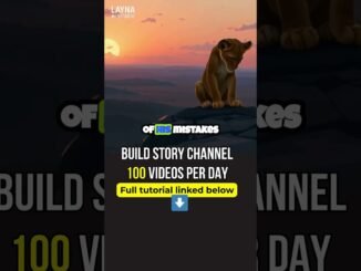Lion King for Kids| Video Editing for Beginners| Demo Videogen | AI for Teacher | Make Money Online
