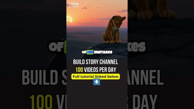 Lion King for Kids| Video Editing for Beginners| Demo Videogen | AI for Teacher | Make Money Online