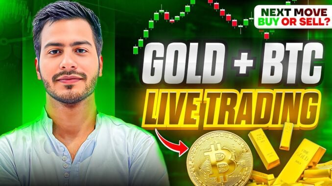 Live Crypto Trading | Bitcoin &  Gold | 9 JULY  | #goldtrading #cryptotrading #bitcoin