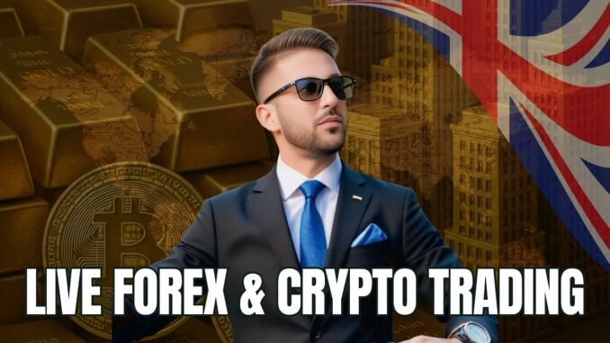 Live Gold, Forex & Crypto Trading # 179 | SMC | 08/07/2025 | SHR FX