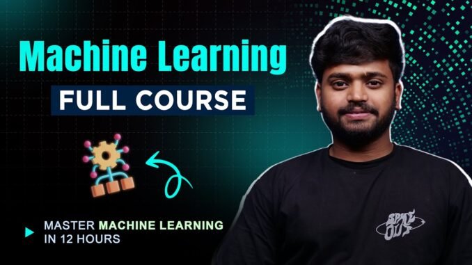 Machine Learning Full Course for Beginners (2025) | Learn ML for FREE | Intellipaat