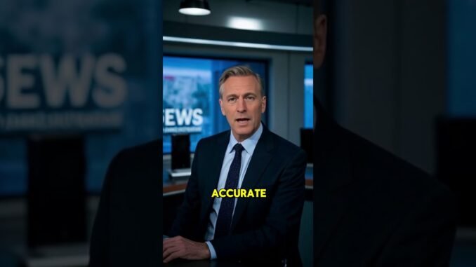 Meet Peter Burgundy: The AI News Anchor You Didn’t Know You Needed 😂🗞️ #breakingnews #shorts