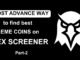 Most advance DEX SCREENER filter to find best meme coins Part-2 | By FNC