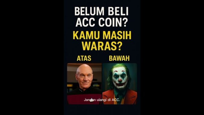 🚨 NEW GEM ALERT!🔥 ACC Coin ($ACC) baru launching di pump.fun!⚡