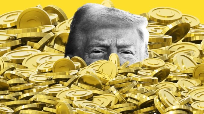 Over $620 Million Earned, Reports Say Trump