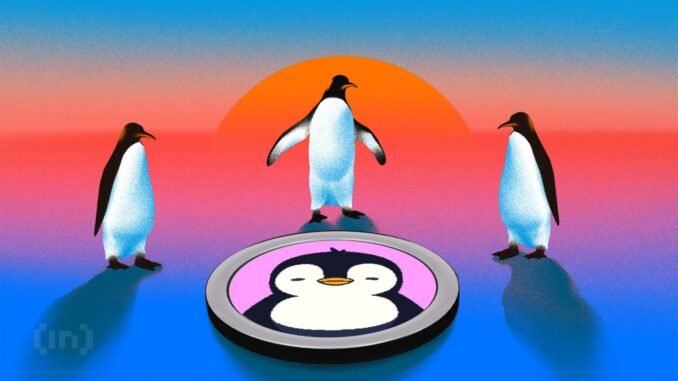 PENGU Price Dips as Whales Dump $6 Million; More Pain PENGU Price Struggles as 336 Million Tokens Hit Exchanges: Deeper Dip Incoming?