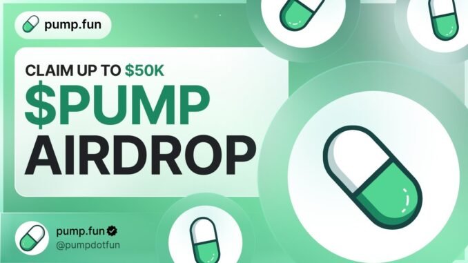 Pump Fun Airdrop: How to claim $PUMP Guide (Up to $10K)