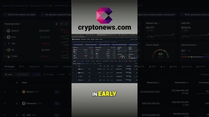 Pump.Fun Token: HUGE Growth & Coinbase Listing Revealed! #shorts