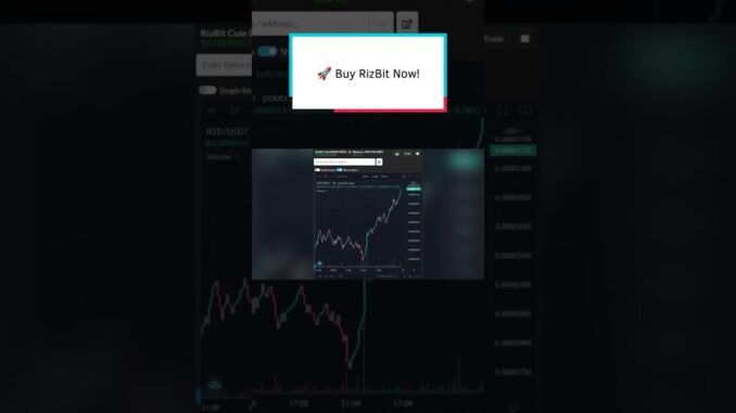 RizBit Coin: The Hidden Crypto Gem on PancakeSwap | #RZB #BSCGems