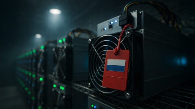 Russia launches crypto mining equipment registry to curb illicit activity