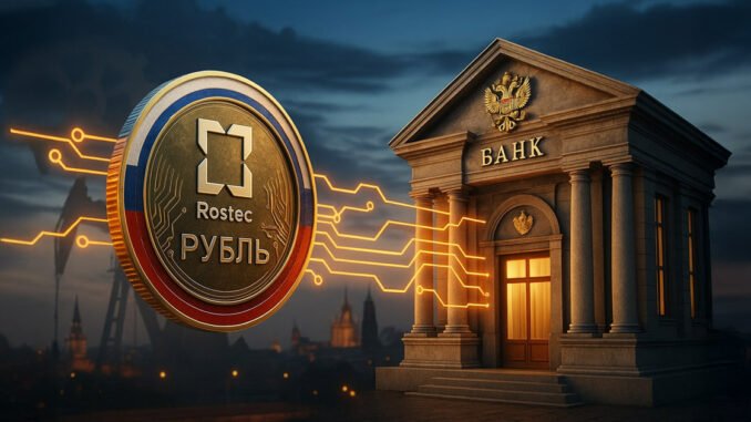 Russian defense conglomerate Rostec to launch ruble-pegged stablecoin on TRON Russian defense conglomerate Rostec to launch ruble-pegged stablecoin on TRON
