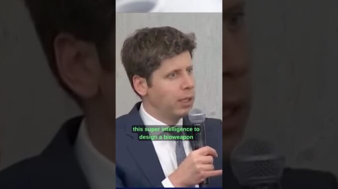 SAM ALTMAN EXPLAINS AI’S ‘SCARY CATEGORIES’ #breakingnews #trending #viral #ai  #news #samaltman
