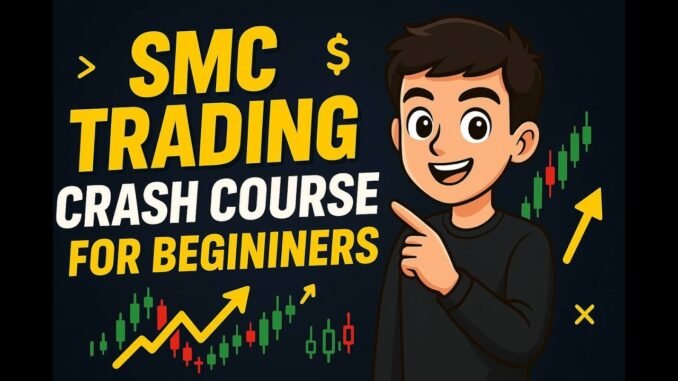 SMC TRADING CRASH COURSE FOR BEGINNERS One Shot SMC BASIC!