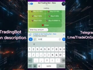 SOL Trading Bot / Solana Trading Bot | Telegram Bot | Maximum Benefit | Pumpfun Trading Bot