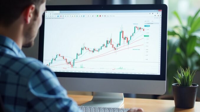 SOL gains momentum as Circle’s USDC mints on Solana surpass A Trader Analyzing Chats on a Computer