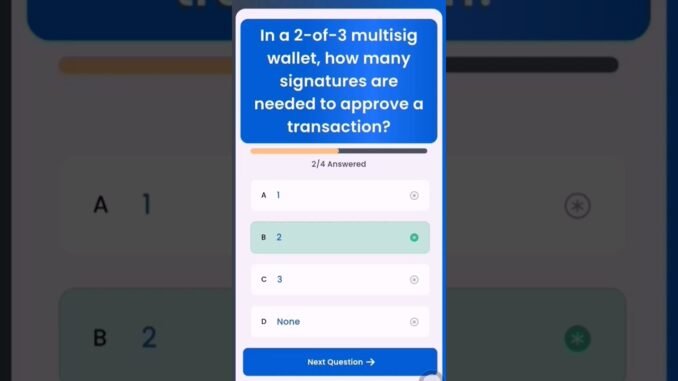 SYNTAX VERSE GENERAL QUIZ TODAY " MULTISIG WALLET " 🚀Testnet today=mainnet 2morrow #Web3 #TGE #quiz