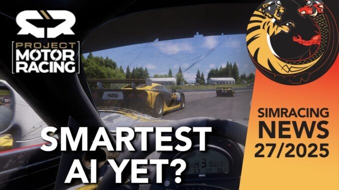 Sim Racing News 27/2025: No Restarts, Max AI: Career Mode in Project Motor Racing