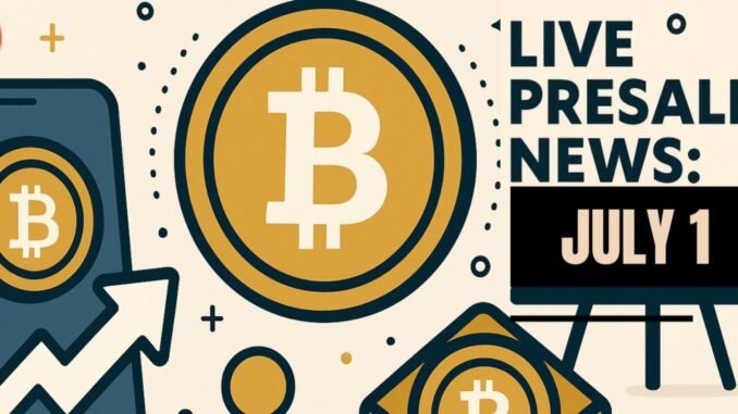 Solana Coins Could Explode, Analyst Says, DEXs Capture 30% of Crypto Presales Live News Today: Latest Opportunities & Updates (July 1)