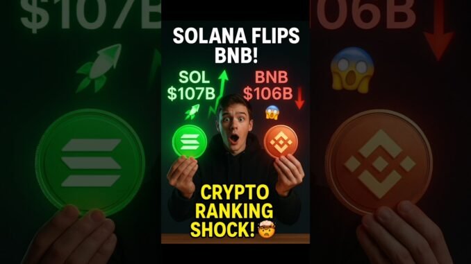 Solana Flips BNB: Crypto Shockwave! 🚀🔥