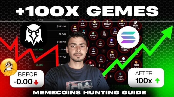 🔍 Solana Meme Coins Hunt Tutorial | DEX Screener Guide | Find 100x Gems Early