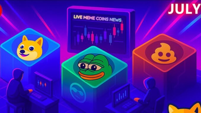 Best Meme Coins Live News Today: Latest Opportunities & Updates (July 4)