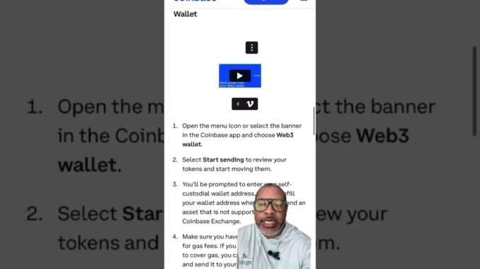Support for the Web3 wallet in the Coinbase app ended on July 7, 2025