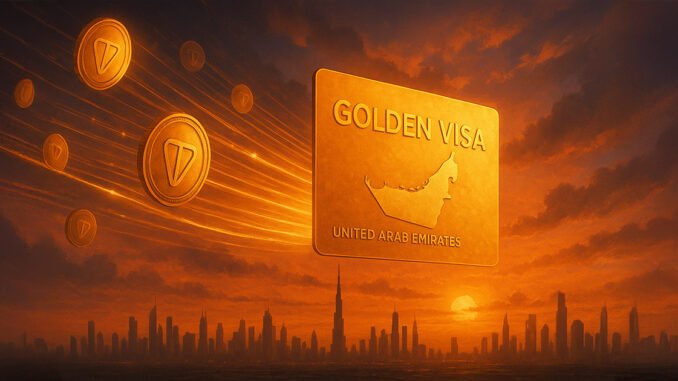 TON offers UAE golden visa for stakers, making residency by crypto a reality
