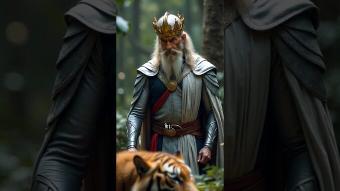 The tiger king 👑👑... #shorts #ai #news #ytshorts #the #tiger #king #story #12th #12thclass.......