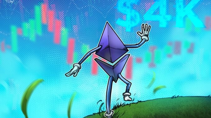 These Data Points Suggest Ether Price Could Soon 'Blast Through’ These Data Points Suggest Ether Price Could Soon 'Blast Through’ $4K