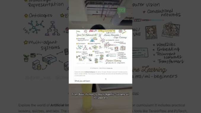 Thus beginner AI guide from #microsoft is epic 👩‍💻🤩