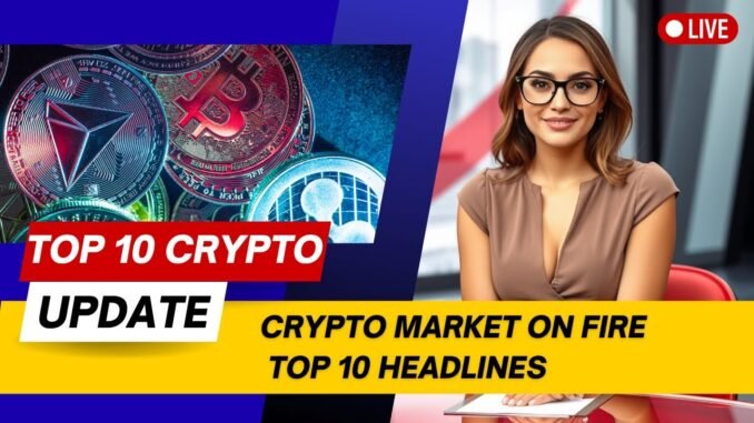 Top 10 most important and trending crypto news #btc #bitcoin #binance