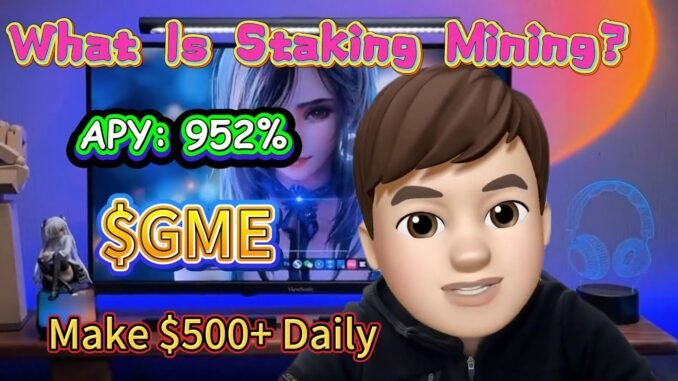 Top Bull Market Strategy: Stake GME Coin Project – Crypto Farming Guide