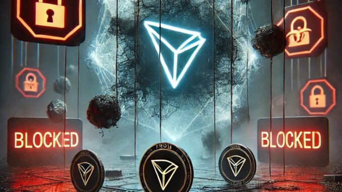 Tron Wallet Tied to Darknet and Ransomware Gets Hit With US Sanctions