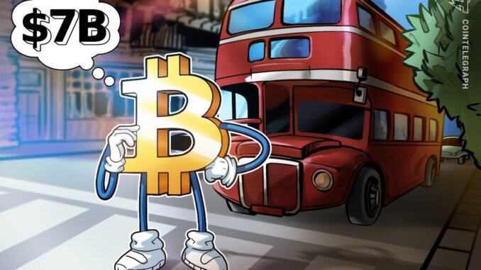 UK Eyes $7B Seized Bitcoin Sale To Boost Budget: Report UK Eyes $7B Seized Bitcoin Sale To Boost Budget: Report