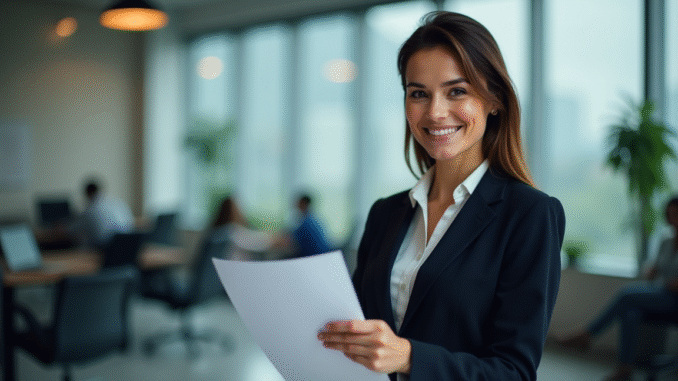 UNI outlook as Uniswap president and COO steps down after A Happy Female Official in an Office
