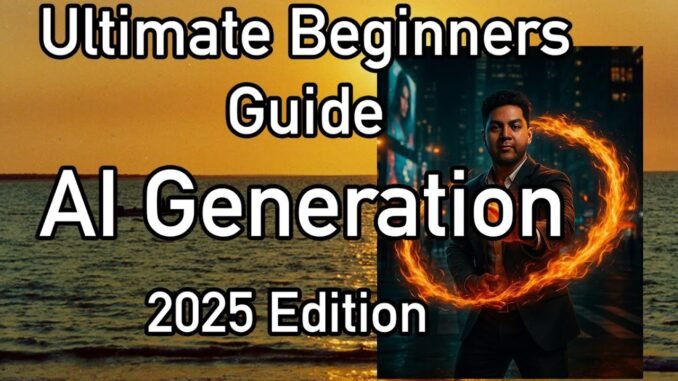 👉 Ultimate Beginners Guide - AI Generation 🔥