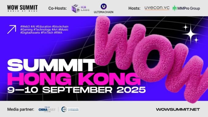WOW Summit 2025 Returns to Hong Kong, Uniting Global Tech