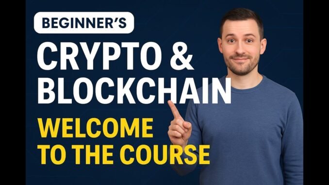 Welcome to My Crypto Guides Free Course on Crypto & Blockchain
