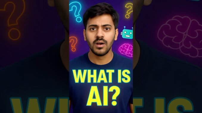 What is AI? 🤖 | Artificial Intelligence Explained Simply for Beginners
