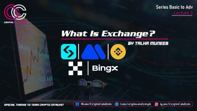 What is a Crypto Exchange? | Complete Beginner Guide Urdu/Hindi