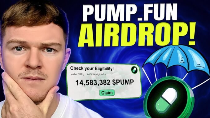 Who Will Get The PumpFun Airdrop?! ($PUMP Token Explained)