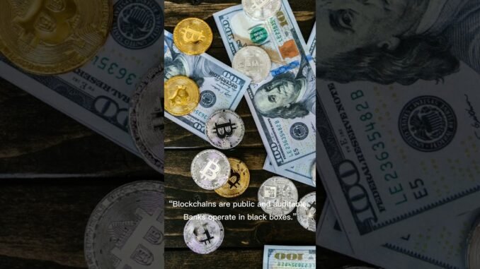 Why banks fear crypto #crypto2025 #cryptonerve #cryptoforbeginners #cryptobasics