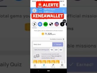 XENEA WALLET NOUVELLE TÂCHE DISPONIBLE #xeneadailyquizanswer  #XENEAWALLET #web3 #xeneawalletquiz