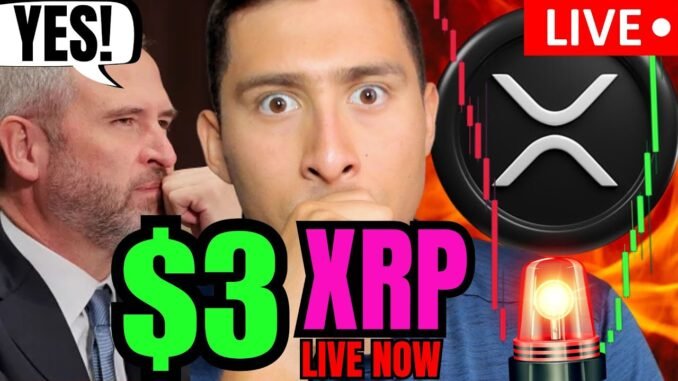 XRP REACHING $3 LIVE NOW!🔴XRP BREAKING NEWS