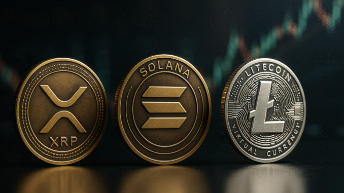 XRP Solana Litecoin ETF news