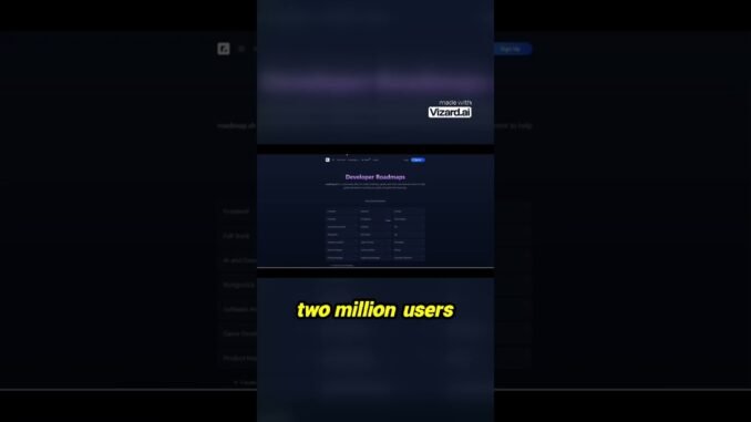 🤯 Your AI Powered Career Path to Tech Mastery! ✨ Roadmaps  Guides  Projects & AI Tutor   All FREE!