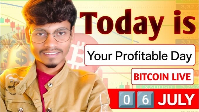 crypto live trading for beginners || 06 July || #cryptolivetrading #bitcoinlivetrading #livetrading