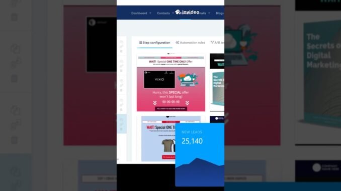 invideo ai 1080 All in One Platform Ad for Beginners 2025 07 02 #systemeio #funnels