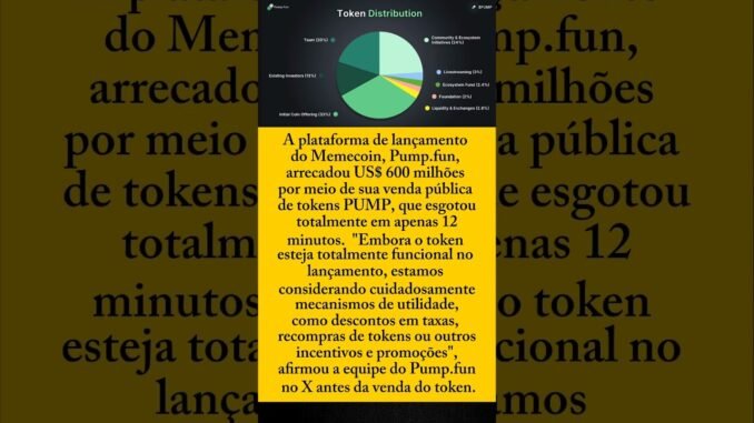 #memecoin #memecoins #pump #pumpfun #cripto #criptomoedas #bitcoin #acoes