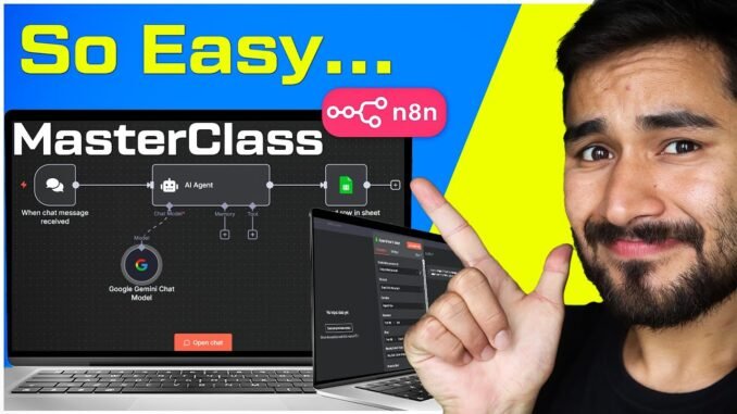 n8n for Beginners: Build Your First AI Agent in Under 30 Minutes (No Code!)